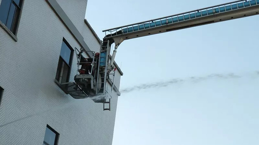 安達全員行動參與2018年度消防應急演練